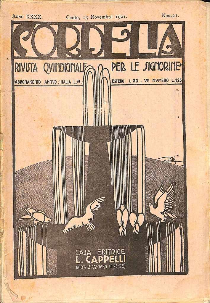 Cordelia. Rivista per le signorine 1921, n. 21-24