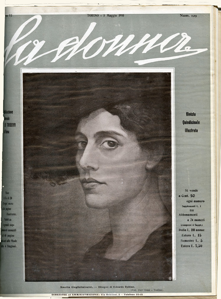 La donna. Rivista quindicinale illustrata 1910, n. 129