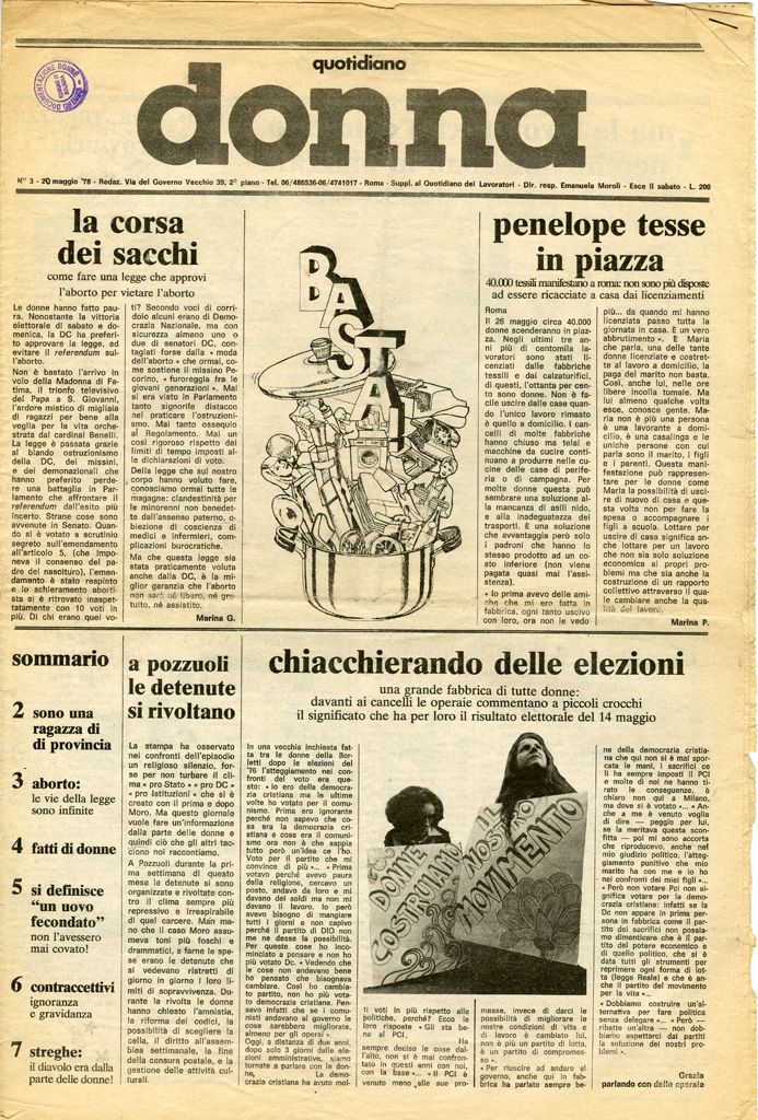 Quotidiano donna 1978, n. 3