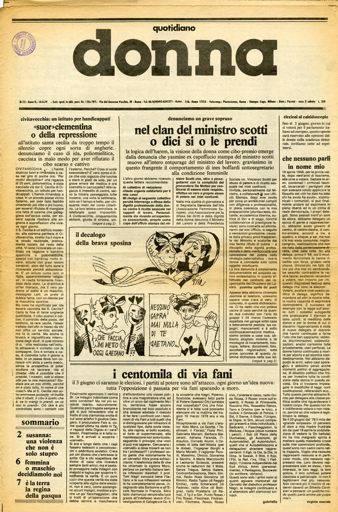 Quotidiano donna 1979, n. 15