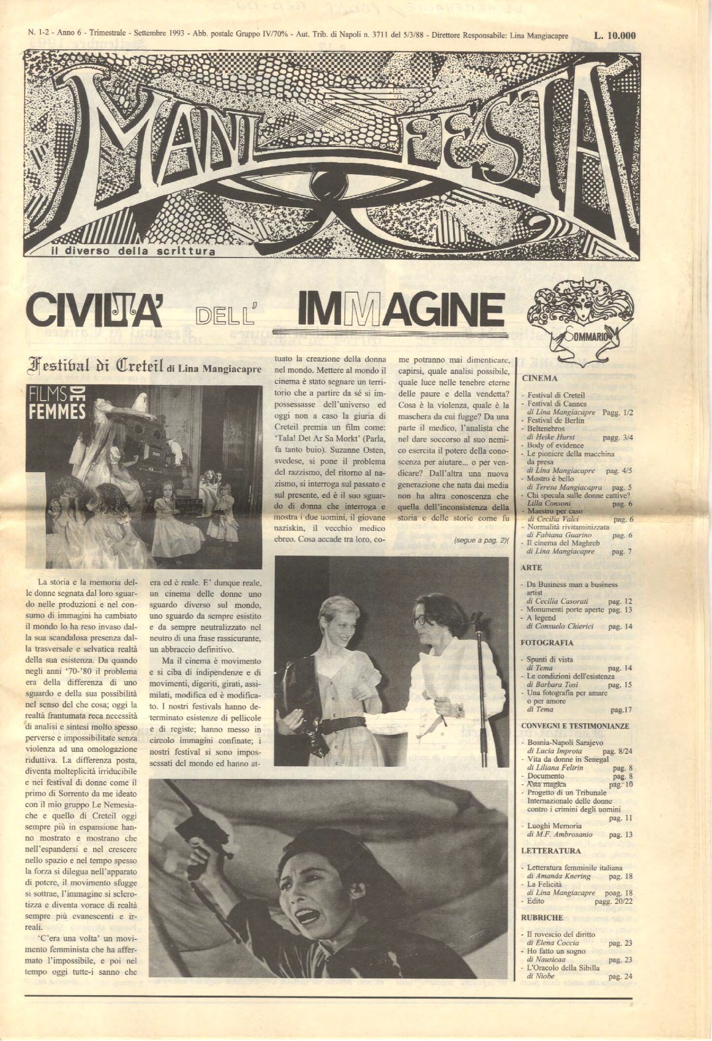 Mani Festa 1993 n° 1, 2